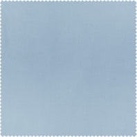Frosted Blue Solid Polyester Swatch - HalfPriceDrapes.com