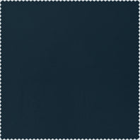 Royal Pine Teal Blue Solid Polyester Swatch - HalfPriceDrapes.com