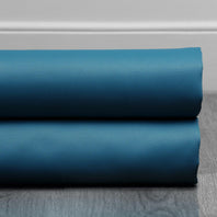 Tsunami Blue Solid Polyester Swatch