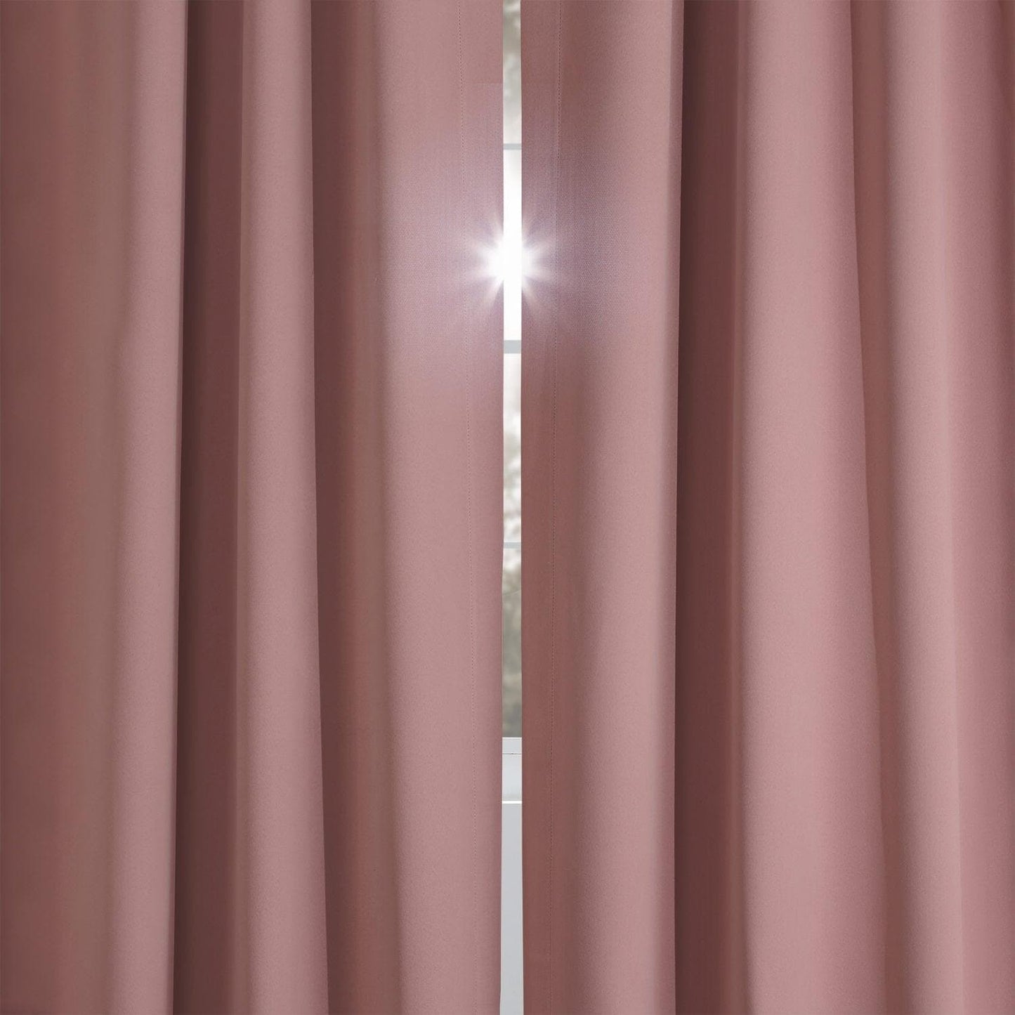 Fresco Blush Room Darkening Curtain