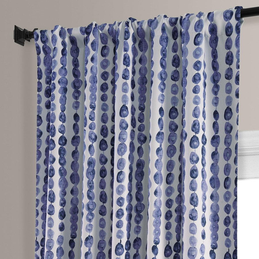 Gumdrop Blueberry Room Darkening Curtain - HalfPriceDrapes.com