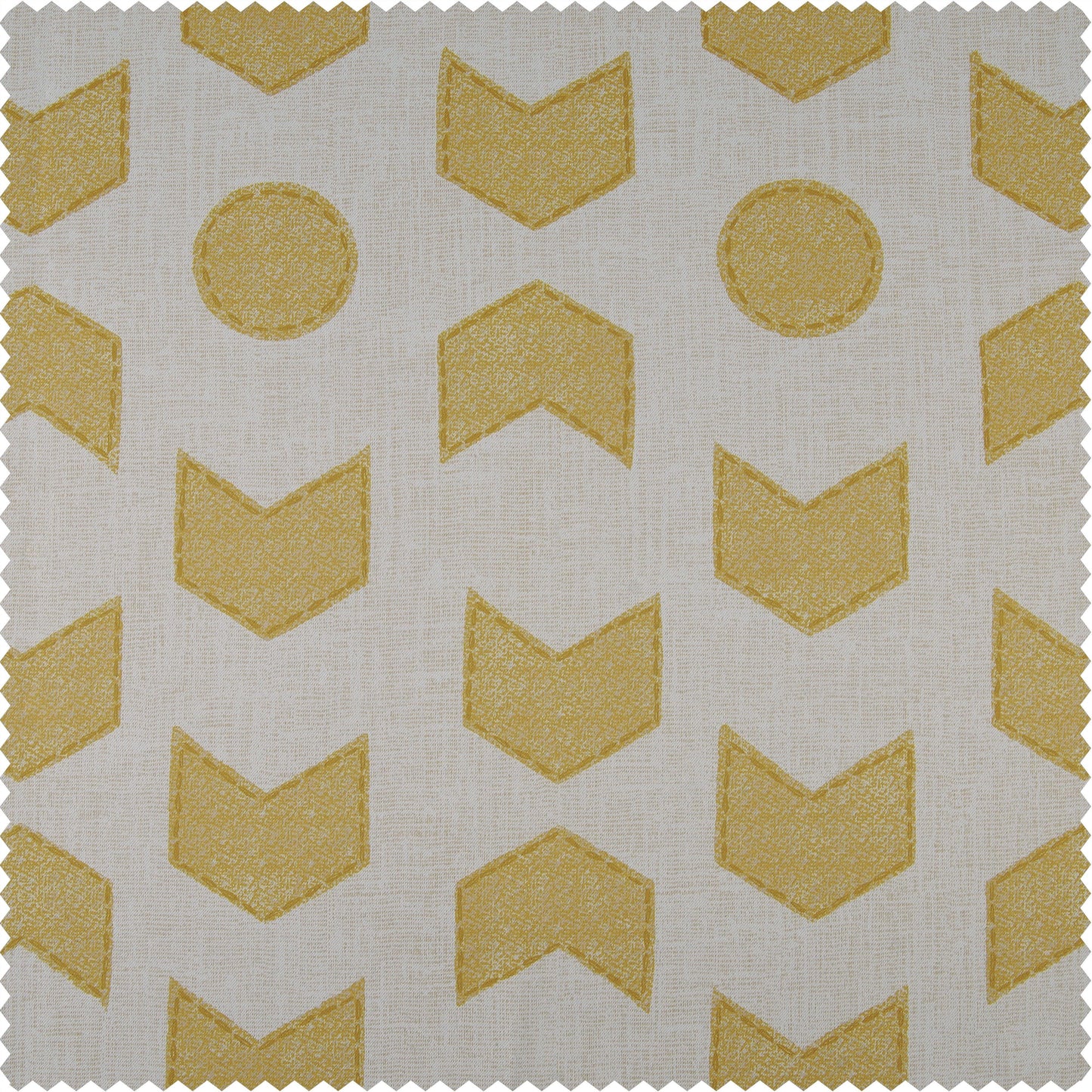 Badges Gold Swatch - HalfPriceDrapes.com