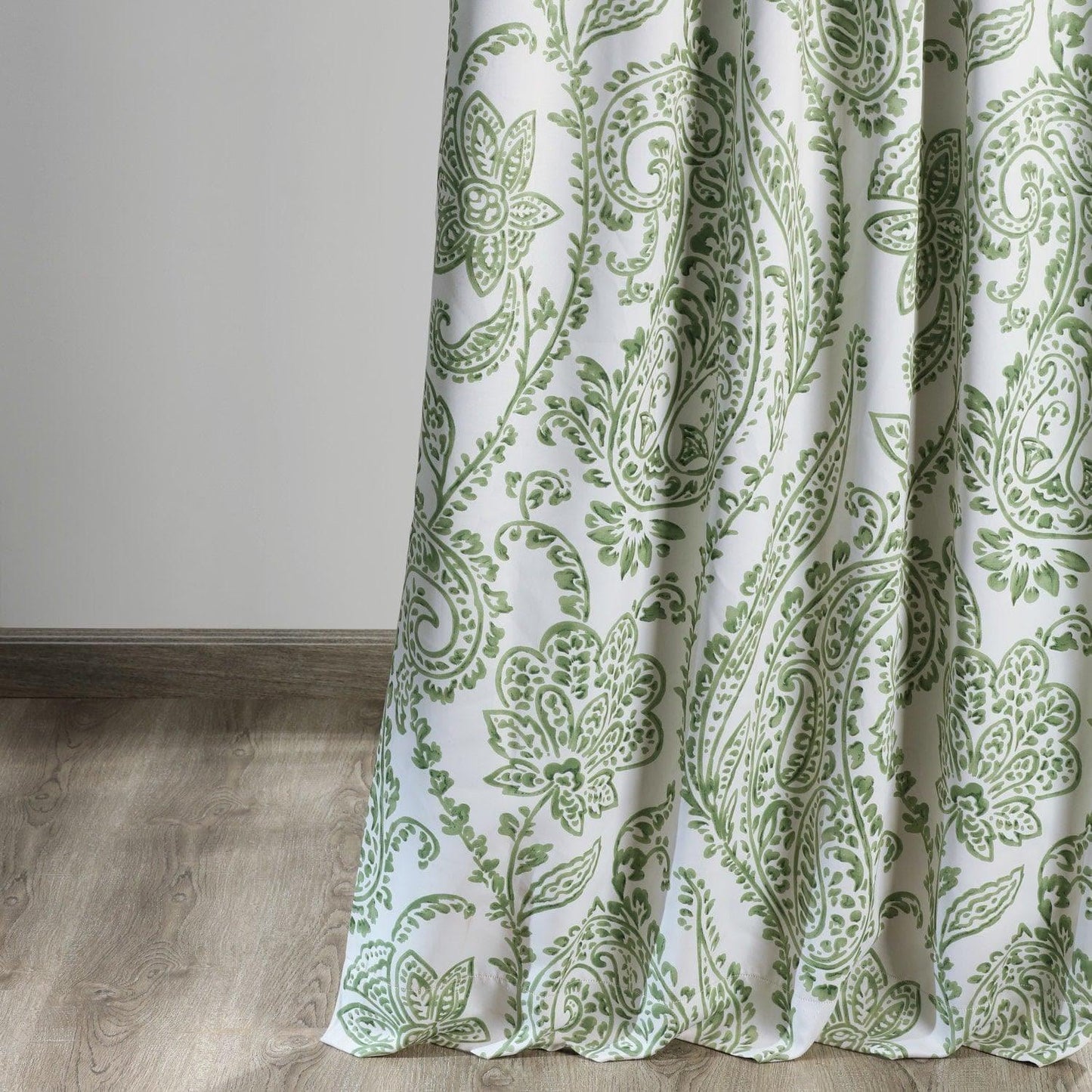 Tea Time Green Room Darkening Curtain