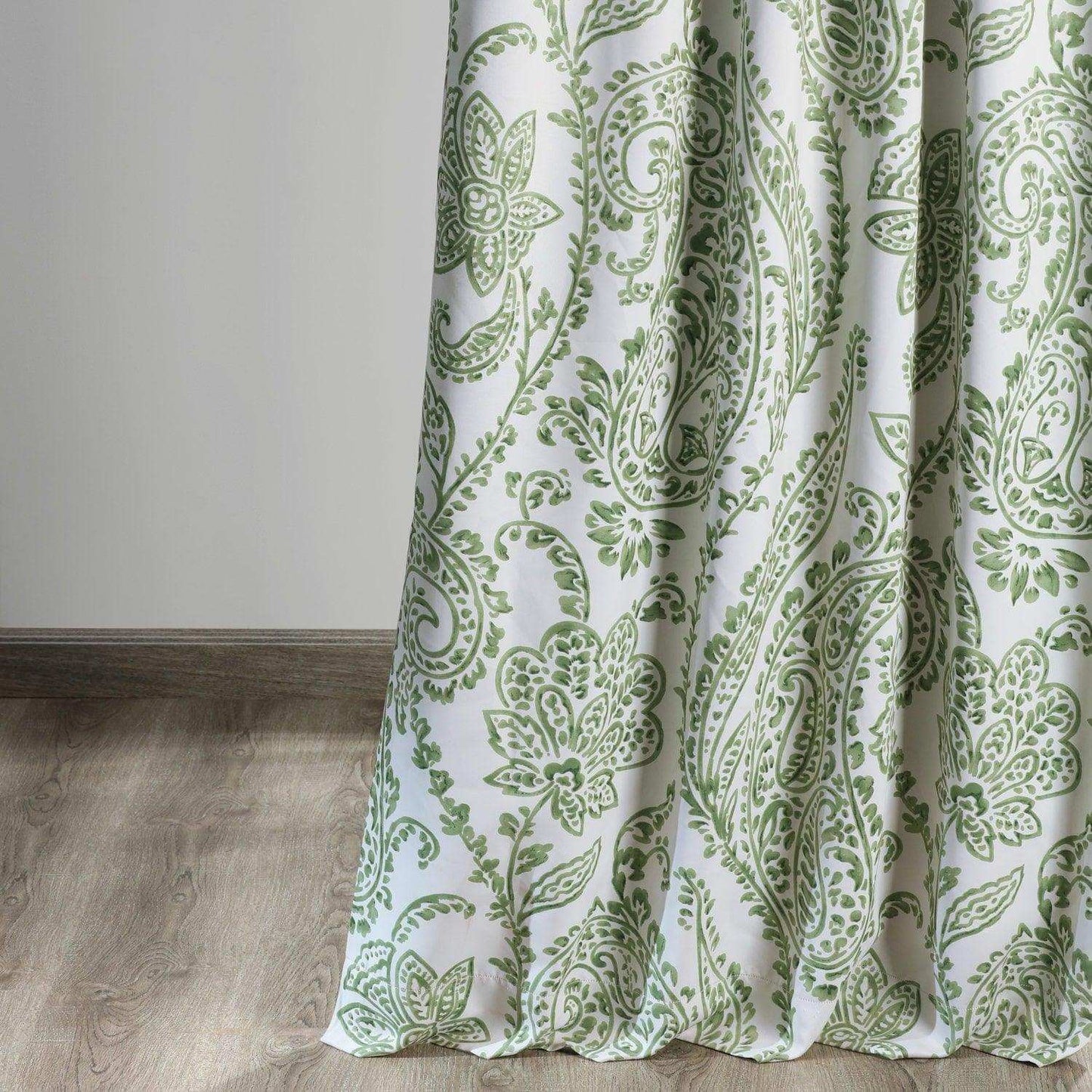 Tea Time Green Room Darkening Curtain