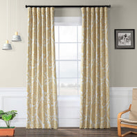 Team Time Yellow Room Darkening Curtain