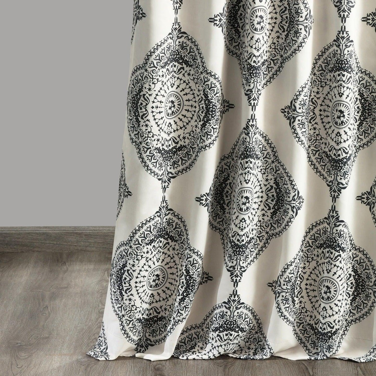 Henna Black Room Darkening Curtain