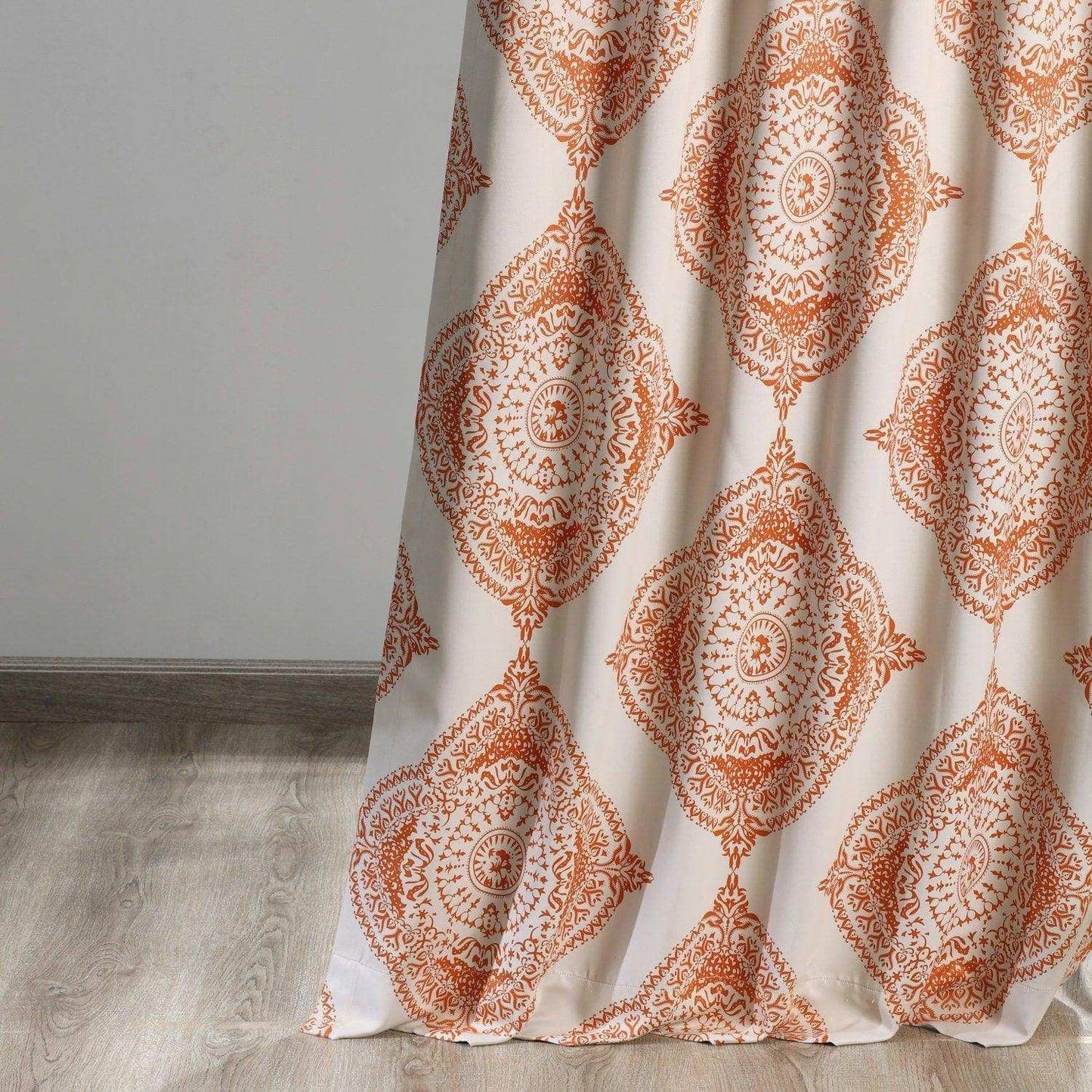 Henna Room Darkening Curtain