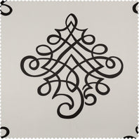 Tugra Printed Polyester Swatch - HalfPriceDrapes.com