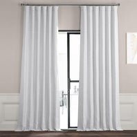 Chalk Off-White Textured Bellino Room Darkening Curtain