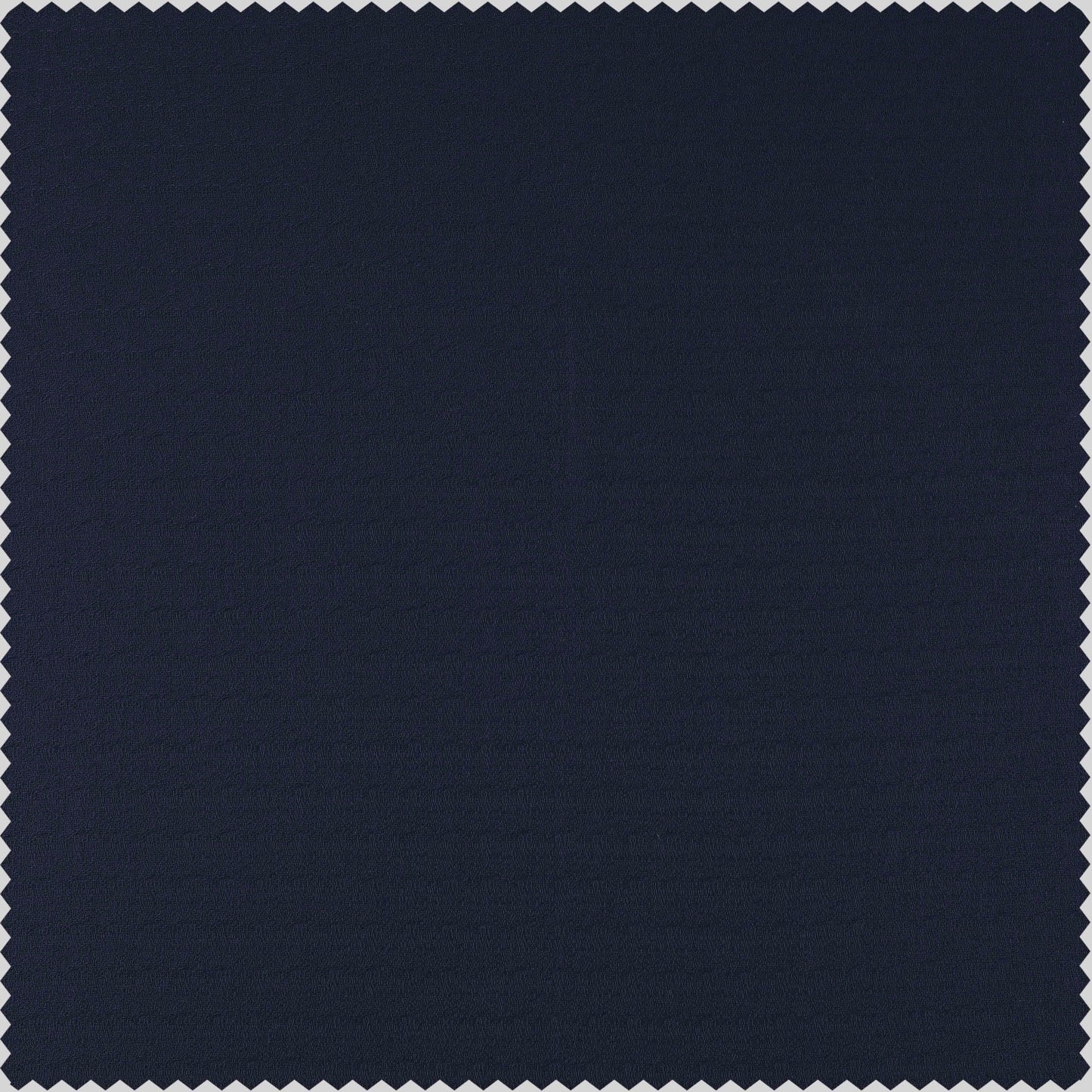 Elegant Navy Textured Cotton Bark Weave Swatch - HalfPriceDrapes.com
