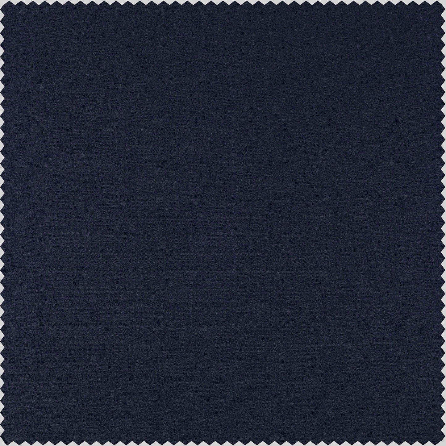 Elegant Navy Textured Cotton Bark Weave Swatch - HalfPriceDrapes.com