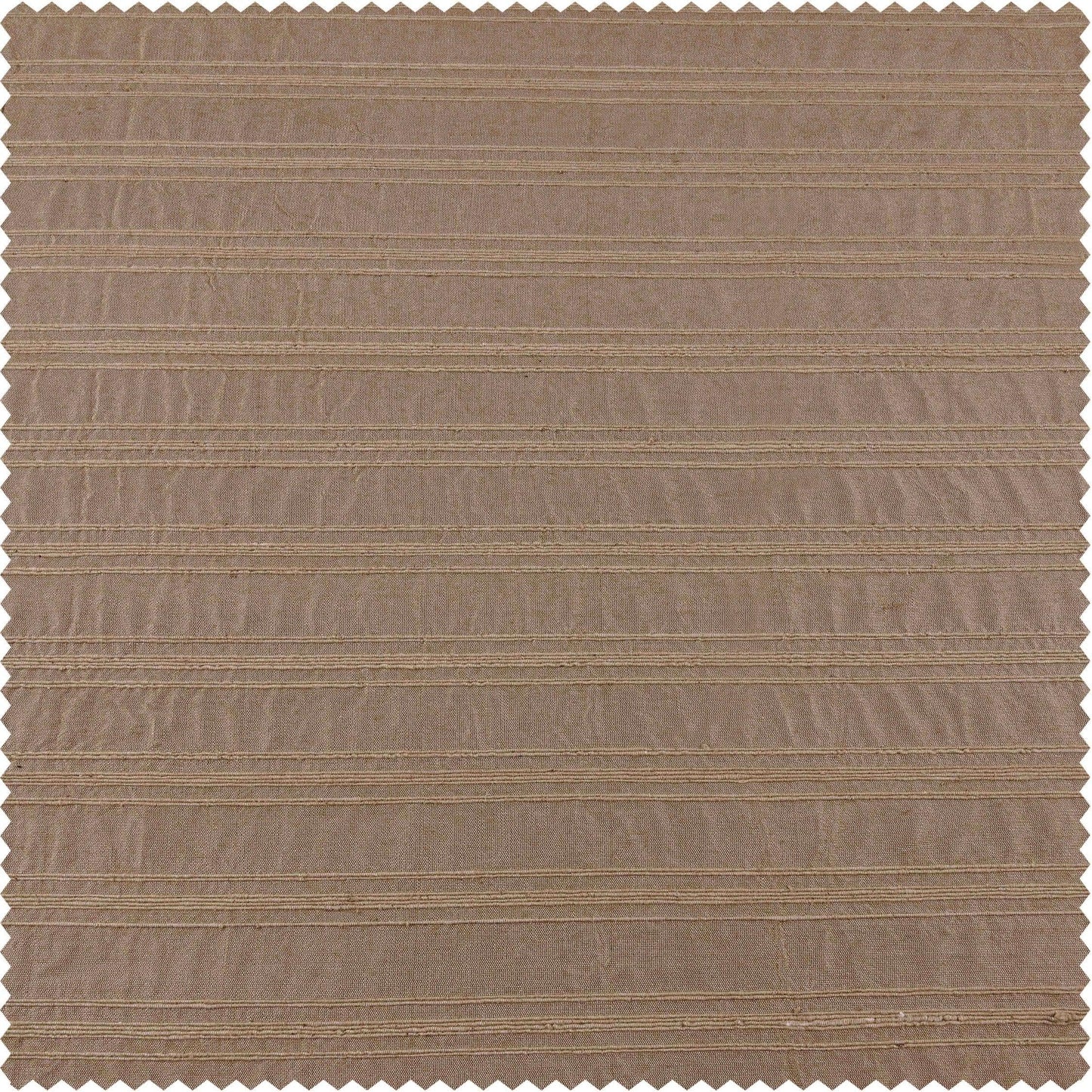 Chai Tea Taupe Striped Hand Weaved Cotton Swatch - HalfPriceDrapes.com