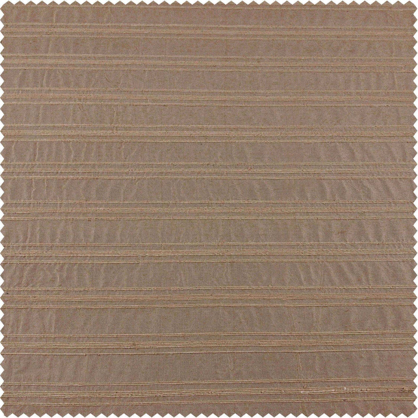 Chai Tea Taupe Striped Hand Weaved Cotton Swatch - HalfPriceDrapes.com