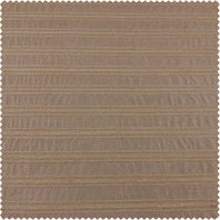 Chai Tea Taupe Striped Hand Weaved Cotton Swatch - HalfPriceDrapes.com