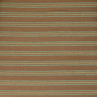 Mocha & Teal Striped Hand Weaved Cotton Swatch