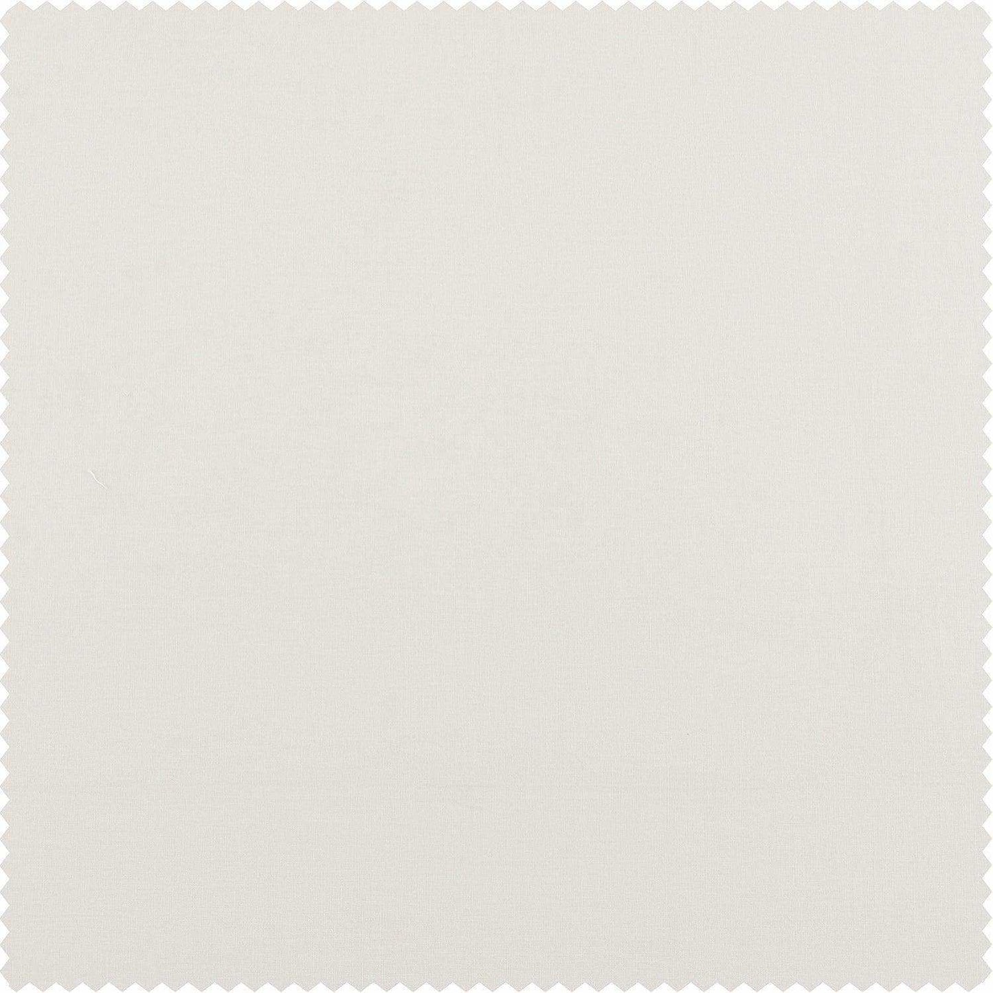 Realness White Classic Cotton Swatch - HalfPriceDrapes.com