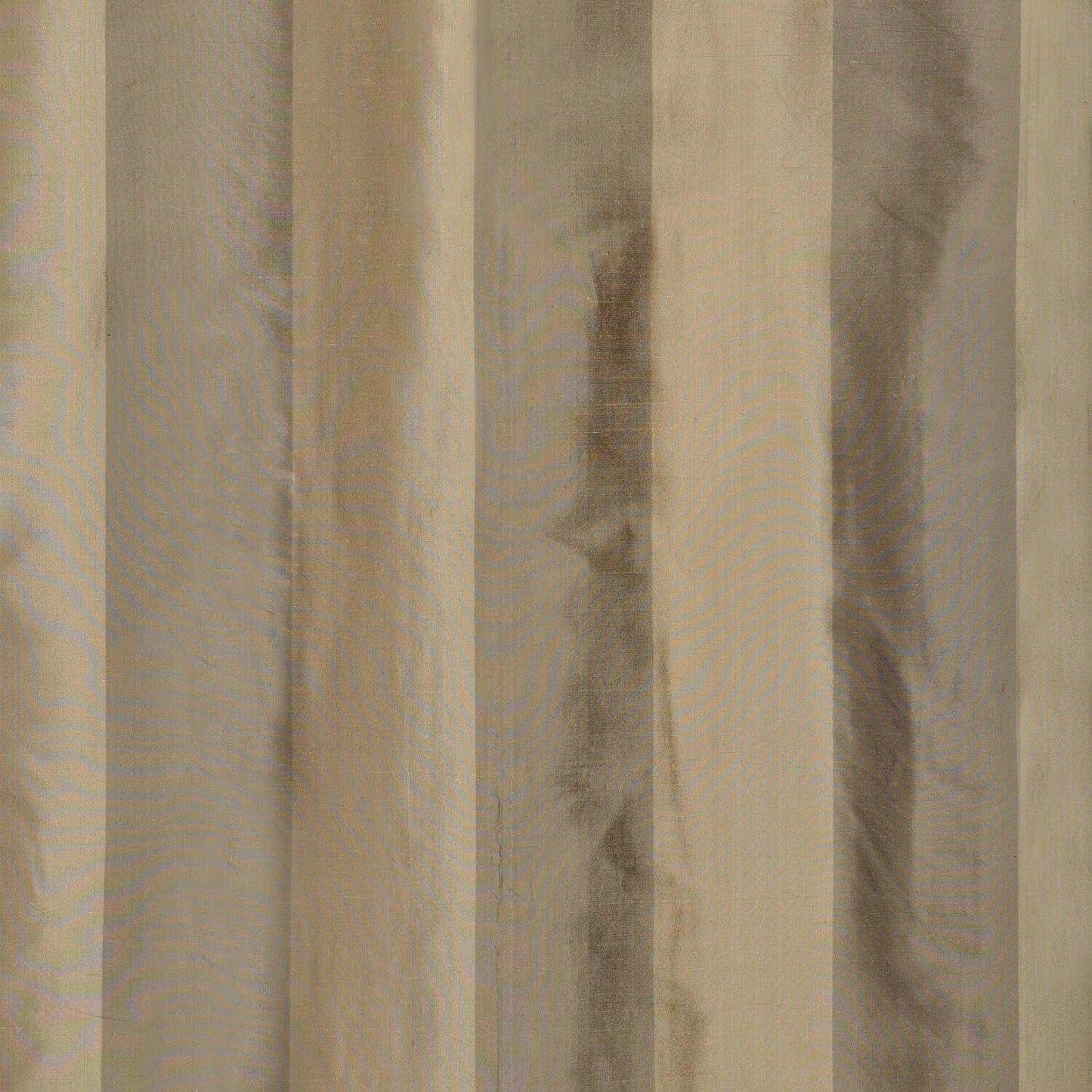 Cairo Haze Striped Dupioni Silk Swatch