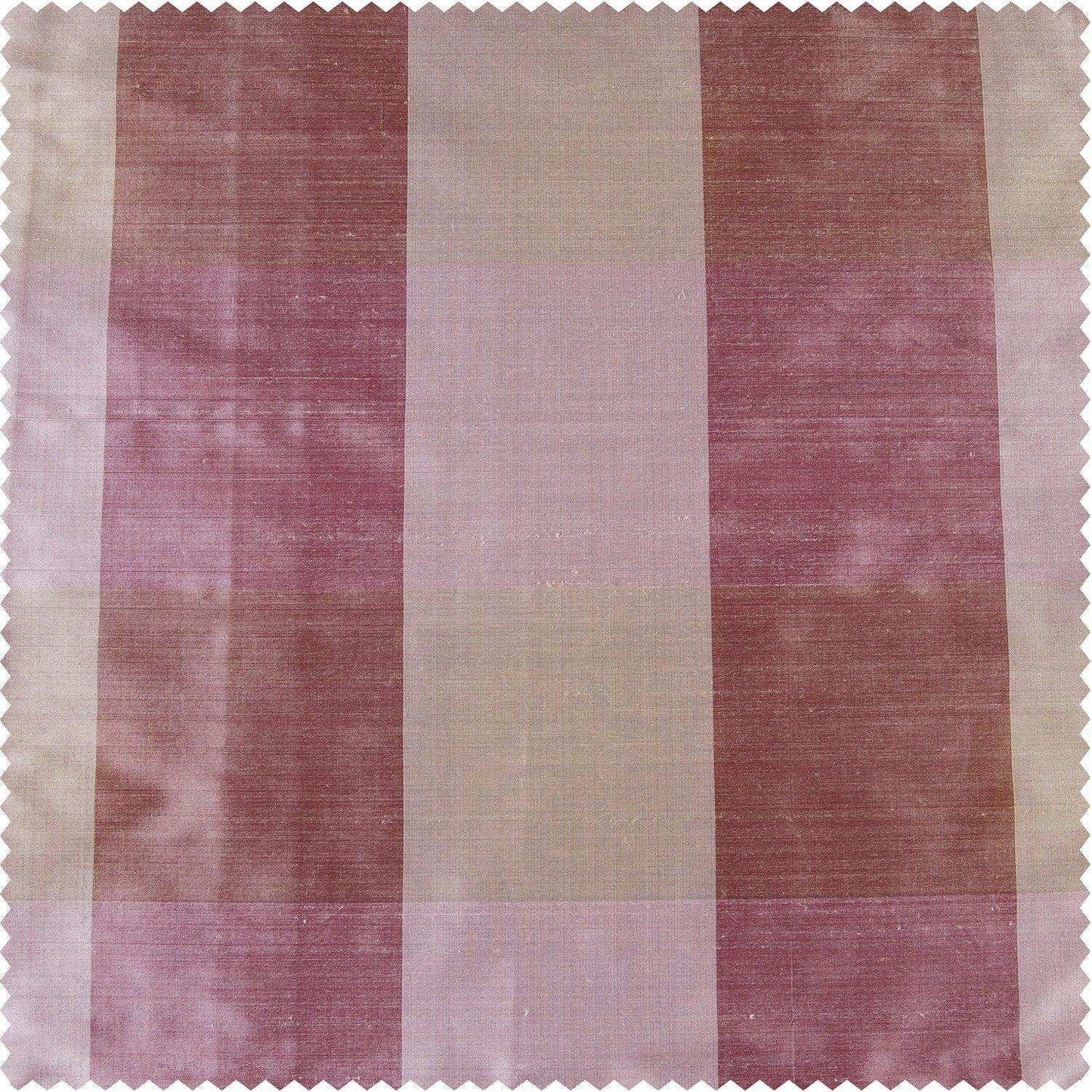Rosie Dawn Plaid Taffeta Silk Swatch - HalfPriceDrapes.com
