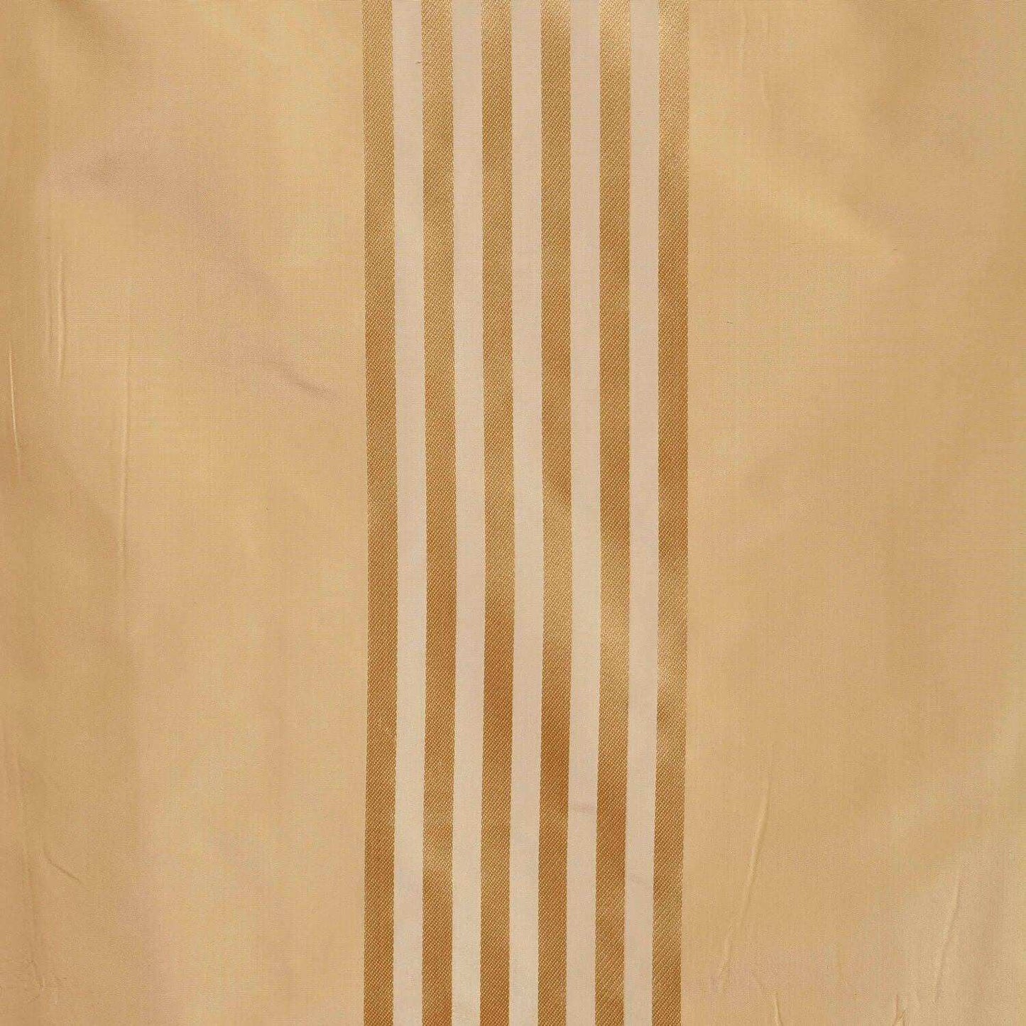 Waterford Sand Striped Silk Swatch - HalfPriceDrapes.com