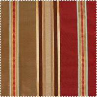 Alton Multi Striped Designer Silk Swatch - HalfPriceDrapes.com