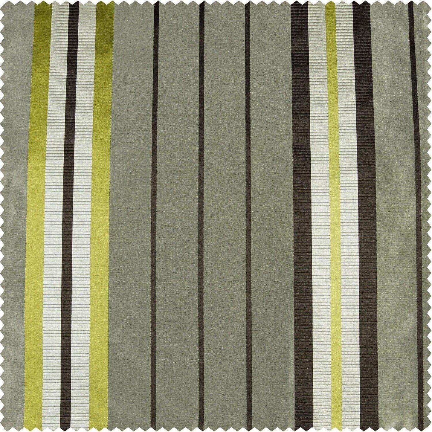 Bolton Multi Striped Taffeta Silk Swatch - HalfPriceDrapes.com
