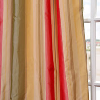 Bellevue Striped Taffeta Silk Swatch - HalfPriceDrapes.com