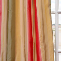 Bellevue Striped Taffeta Silk Swatch - HalfPriceDrapes.com