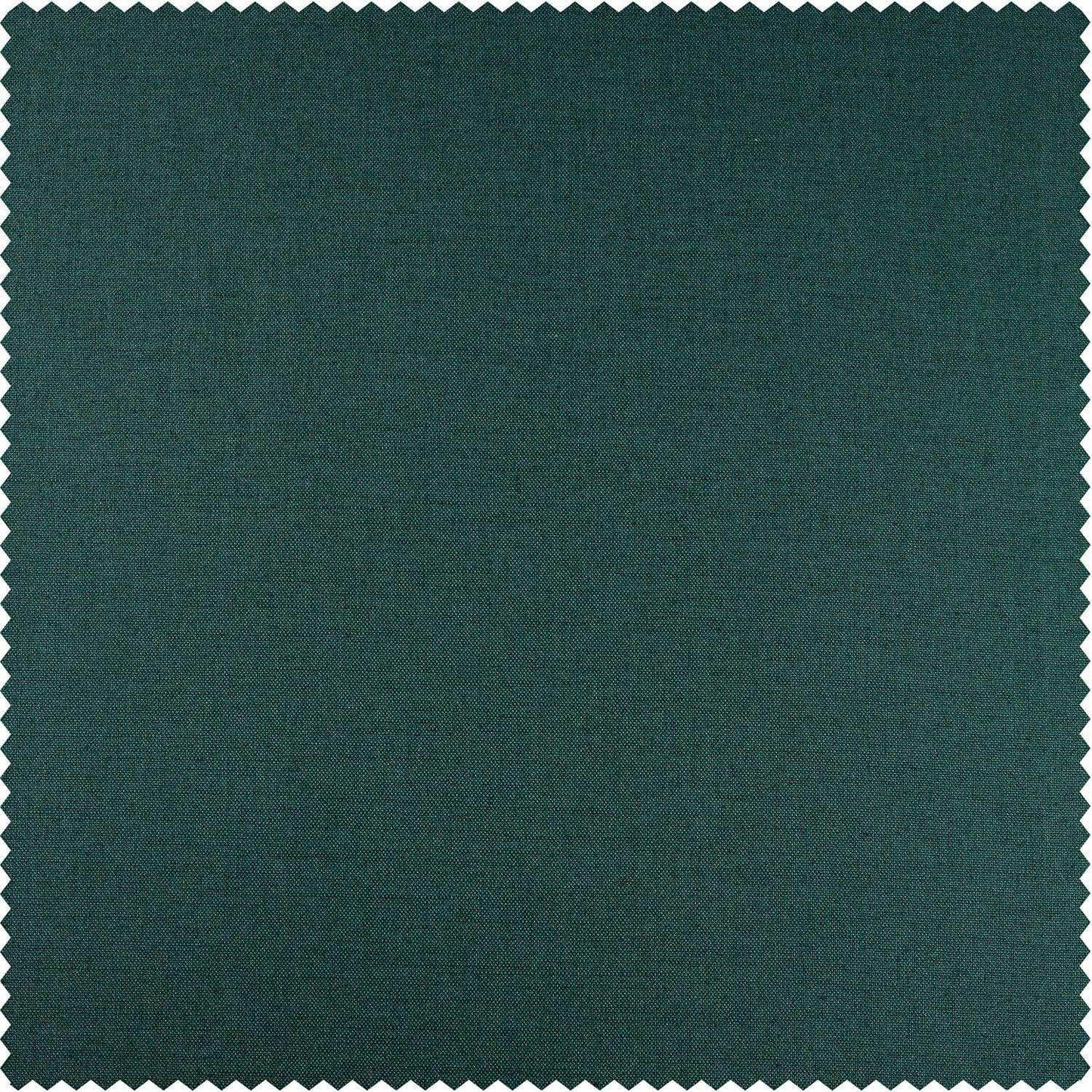 Dark Teal Dune Textured Solid Cotton Swatch - HalfPriceDrapes.com