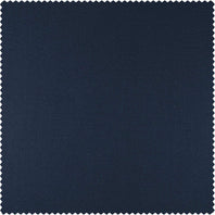 Noble Navy Dune Textured Solid Cotton Hotel Blackout Swatch - HalfPriceDrapes.com