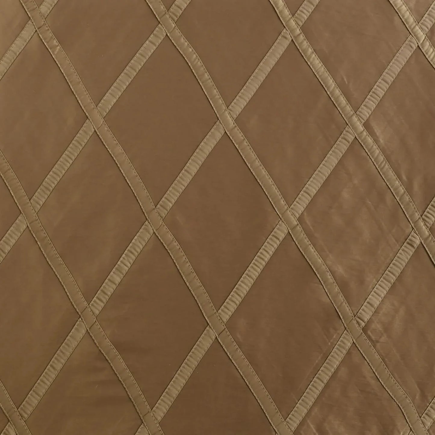 Alexandria Gold Taffeta Faux Silk Swatch - HalfPriceDrapes.com