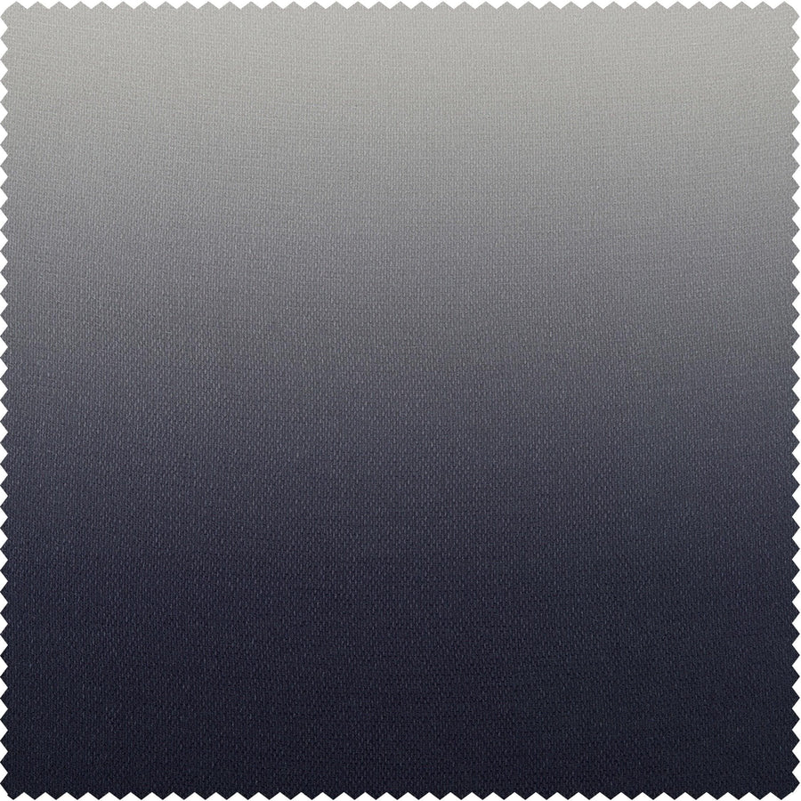 Blue Ombre Faux Linen Swatch - HalfPriceDrapes.com