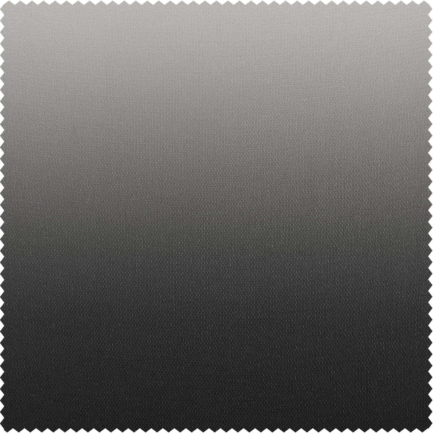 Black Ombre Faux Linen Swatch - HalfPriceDrapes.com