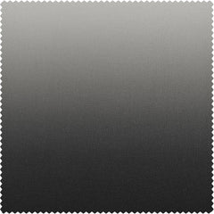 Black Ombre Faux Linen Curtain