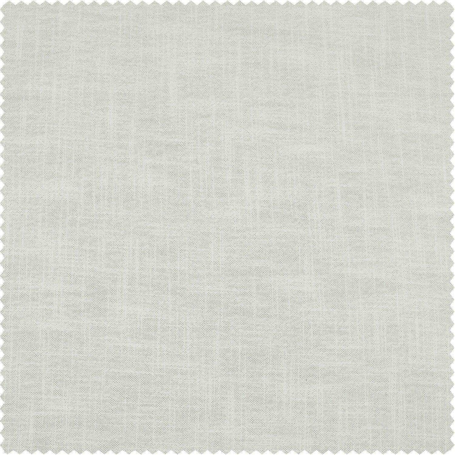 Light Ivory Classic Faux Linen Swatch