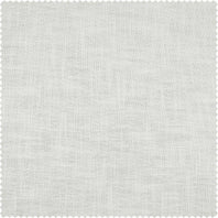 White Classic Faux Linen Swatch