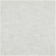 White Classic Faux Linen Swatch