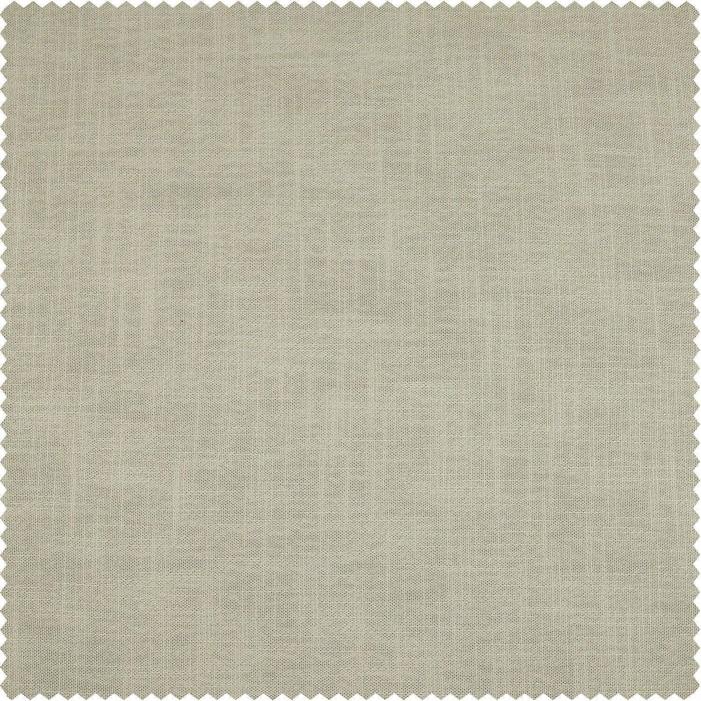 Light Tan Classic Faux Linen Swatch