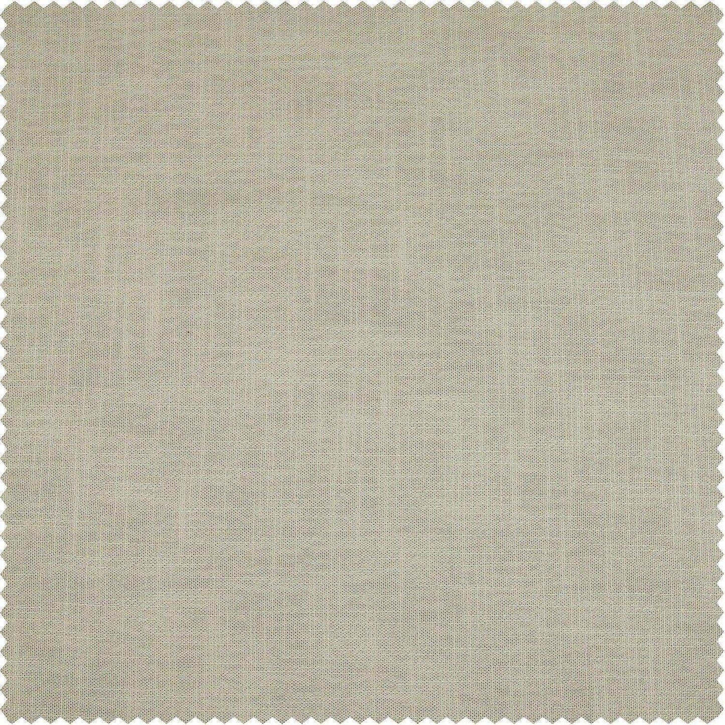 Light Tan Classic Faux Linen Swatch