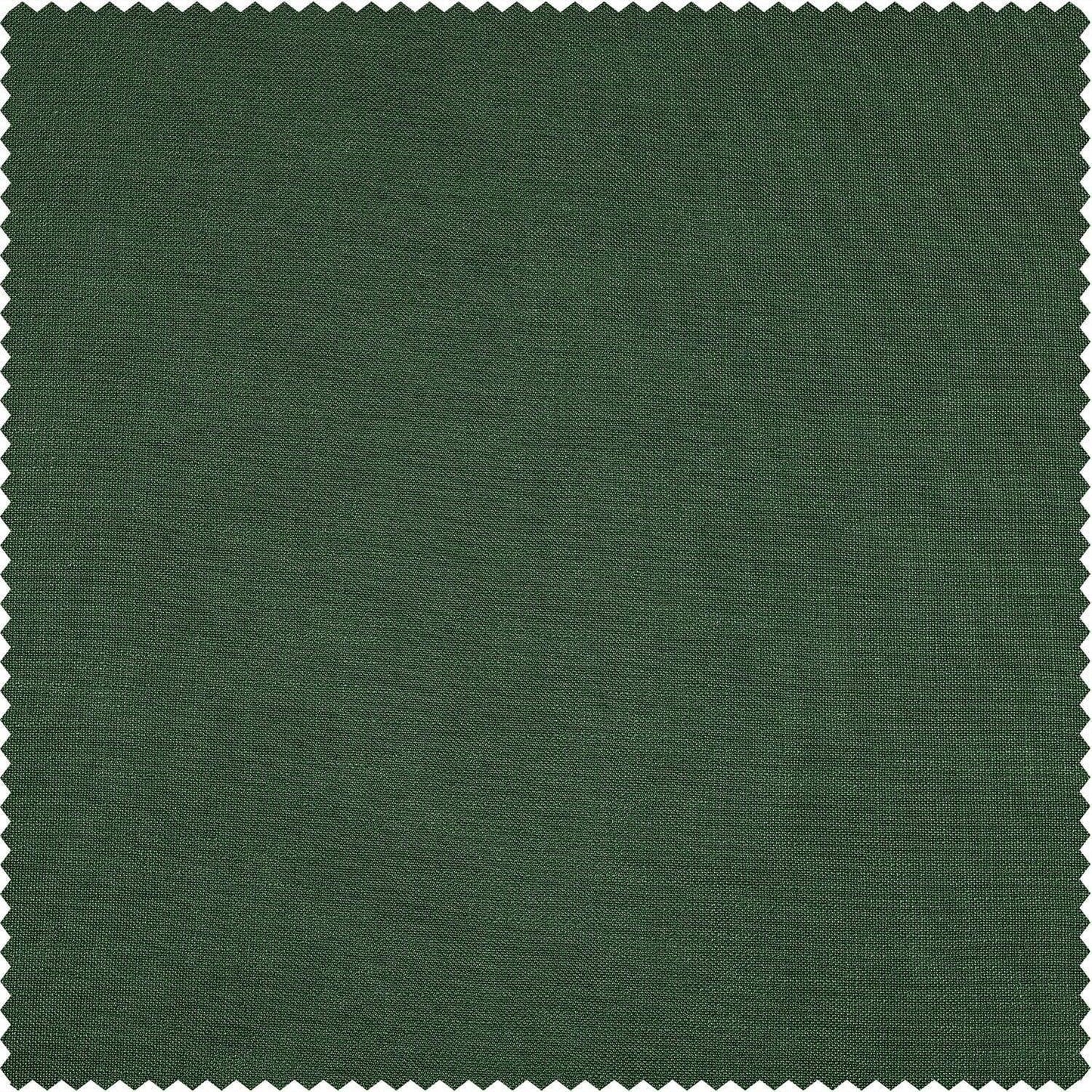 Green Classic Faux Linen Swatch