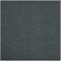 Dark Grey Classic Faux Linen Swatch