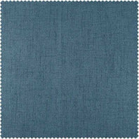 Ovation Blue Thermal Cross Linen Weave Swatch - HalfPriceDrapes.com