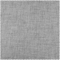 Millennial Grey Thermal Cross Linen Weave Swatch - HalfPriceDrapes.com