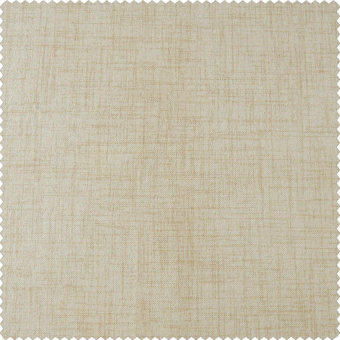 Natural Light Beige Thermal Cross Linen Weave Swatch - HalfPriceDrapes.com
