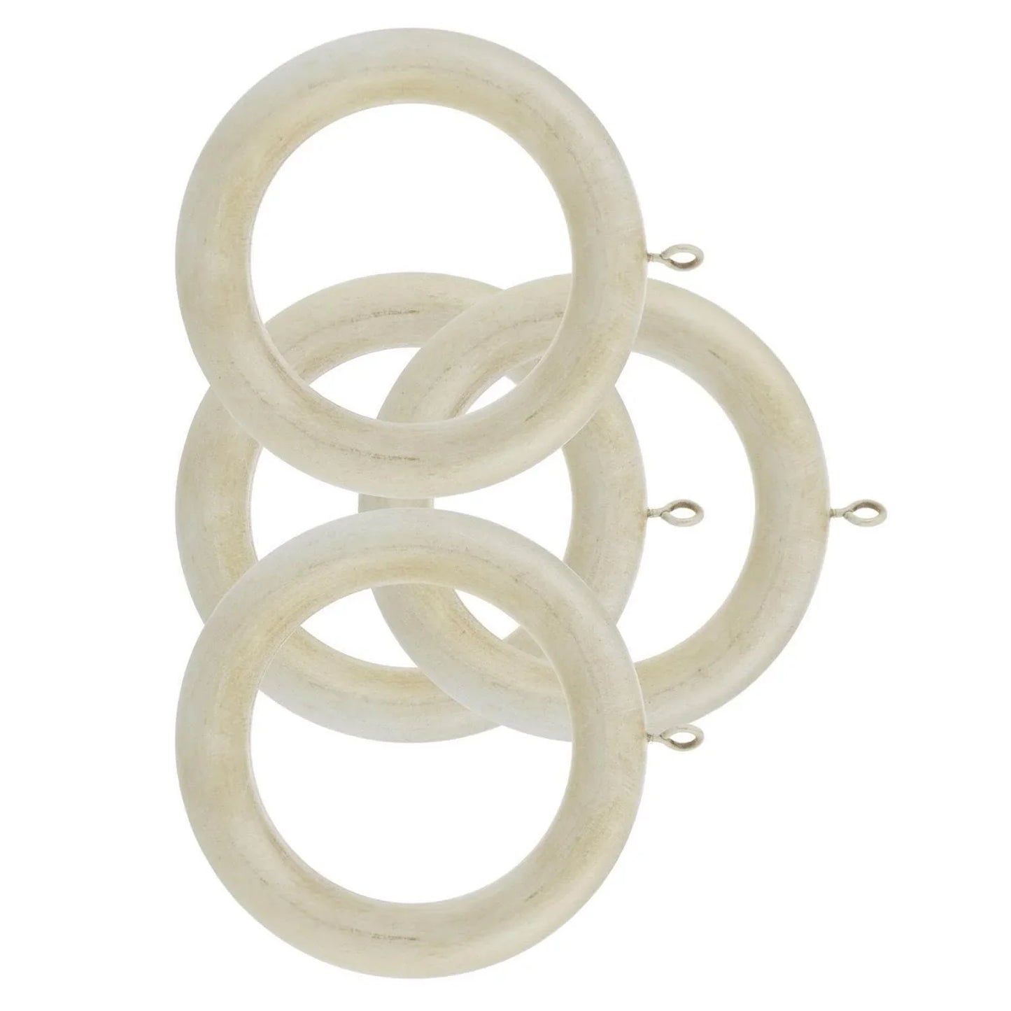 Royal Anastasia Sun Bleached Linen Prepacked Wooden Rod Set