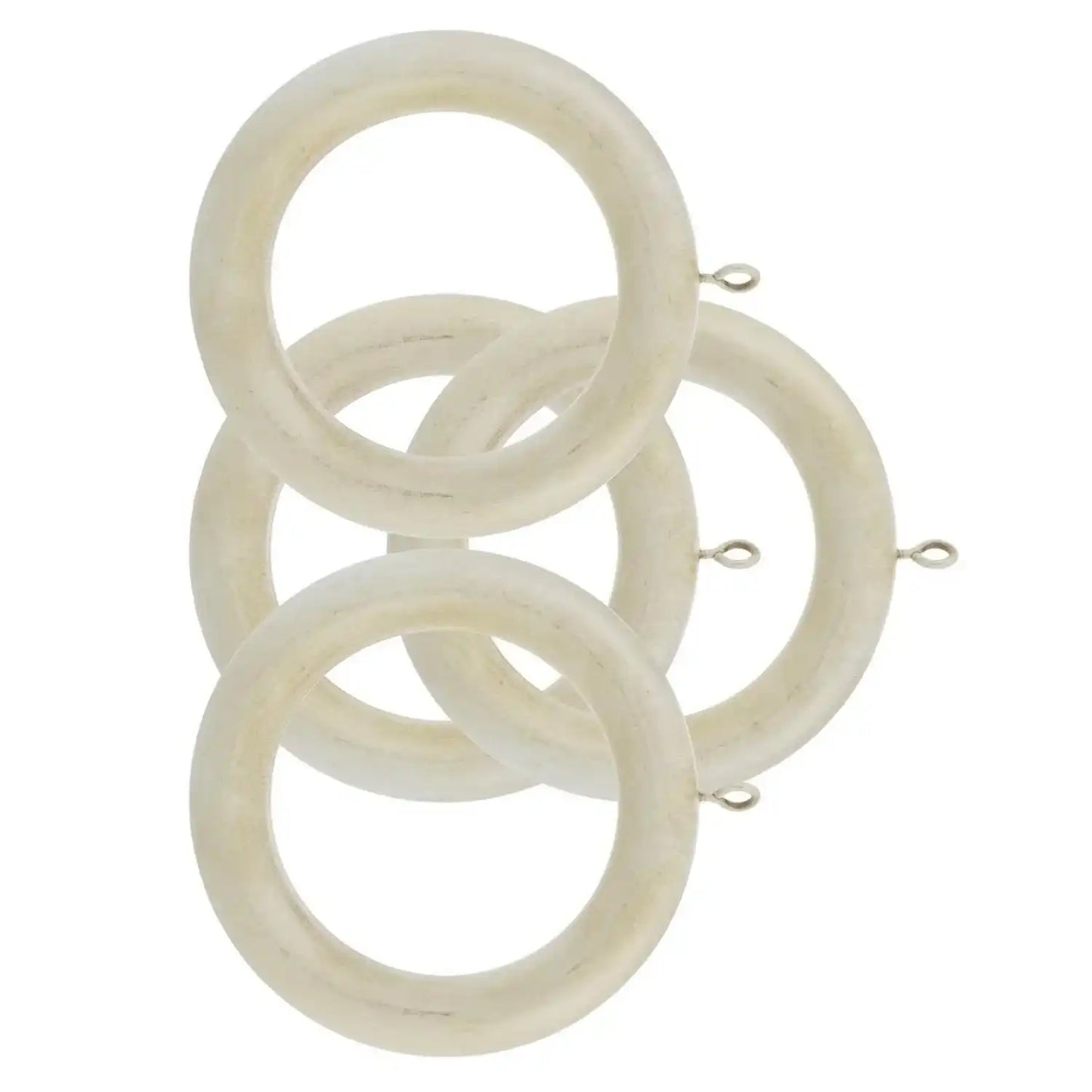 Royal Anastasia Sun Bleached Linen Prepacked Wooden Rod Set