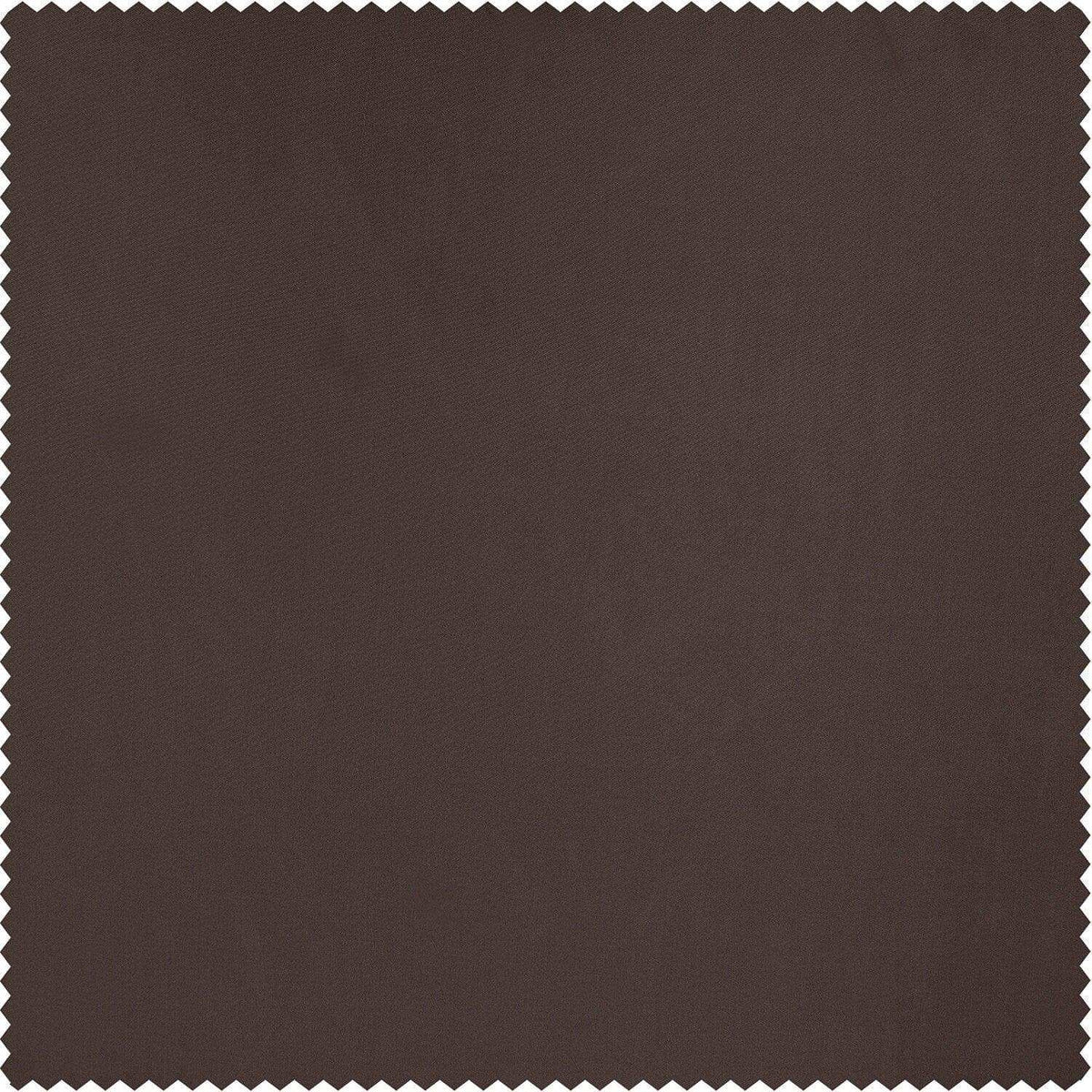 Mushroom Solid Faux Silk Taffeta Custom Curtain - HalfPriceDrapes.com