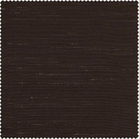 Coffee Bean Faux Textured Dupioni Silk Swatch - HalfPriceDrapes.com