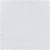Sassy White Vintage Dupioni Faux Silk Swatch - HalfPriceDrapes.com