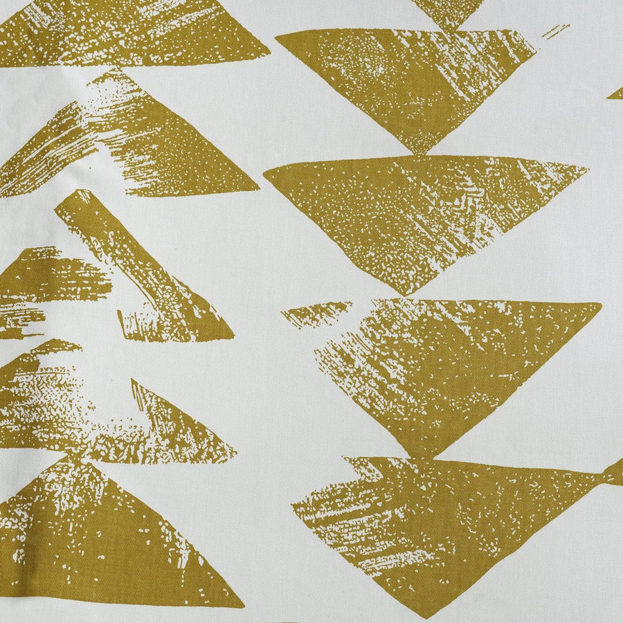 Triad Gold Printed Cotton Hotel Blackout Swatch