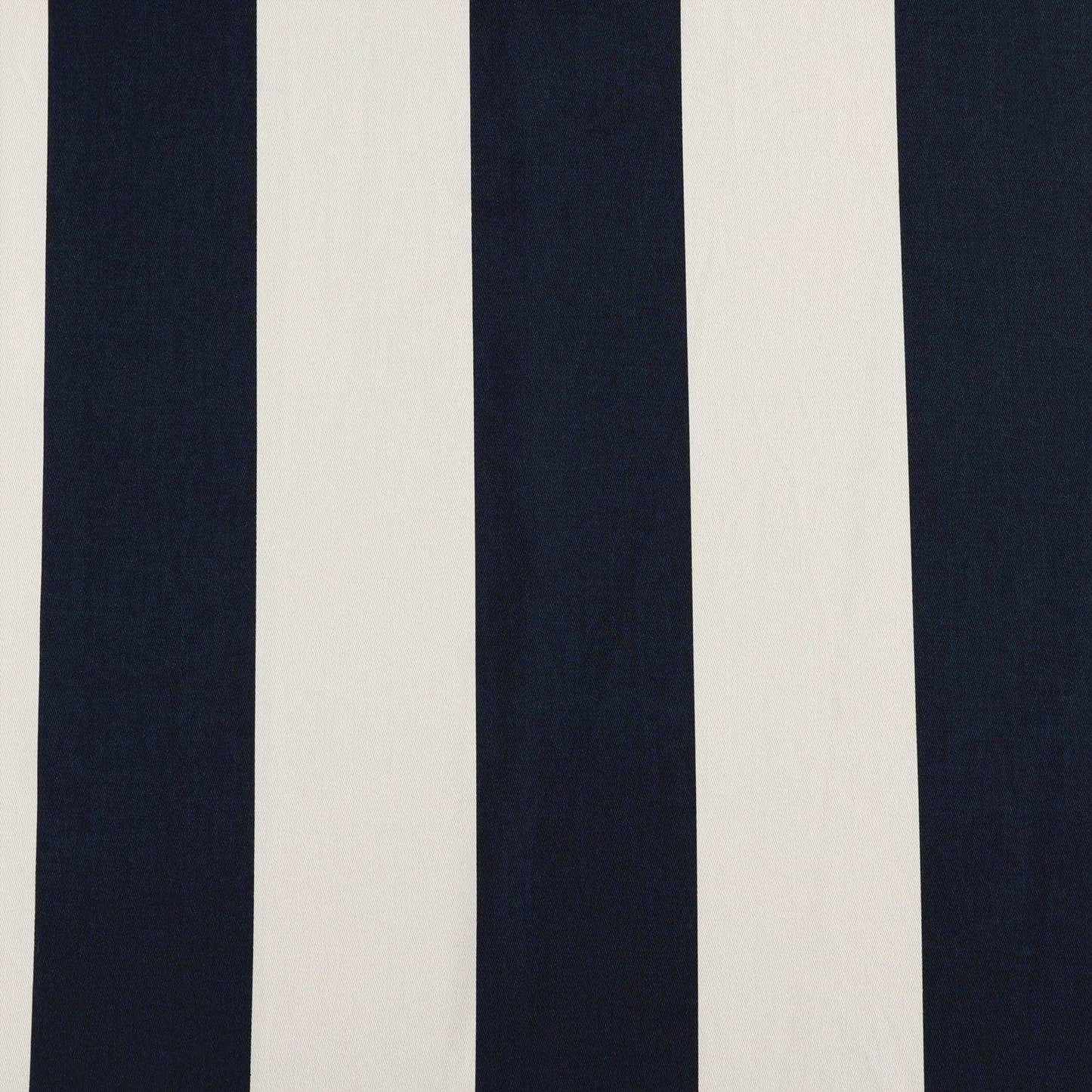 Cabana Navy Printed Cotton Swatch - HalfPriceDrapes.com